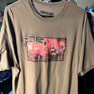 Borderlands Assault on Dragon Keep 100% Cotton Grey Graphic Print Tee SZ XL